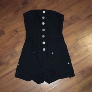 Button up one piece outfit